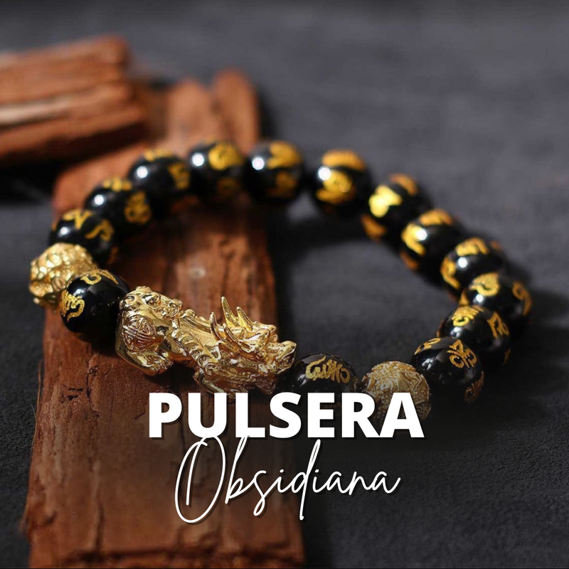 Feng Shui - Pulsera de la Prosperidad Obsidiana Auténtica - 49% OFF + ENVIO GRATIS